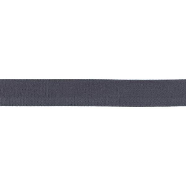 Gummiband Breite 2,5 cm Dunkelgrau